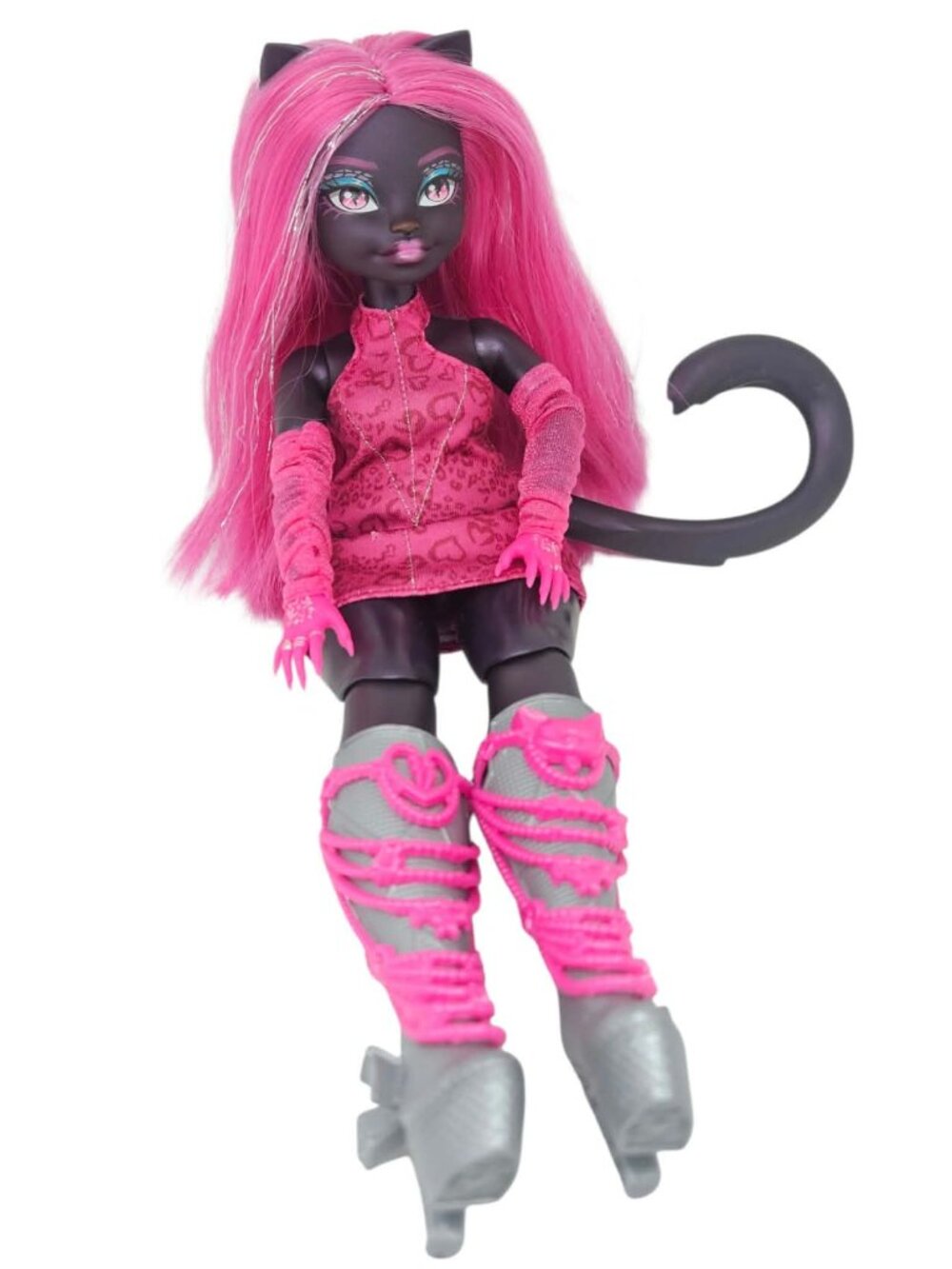 Monster High Catty Noir Hauntlywood Mysteries Doll Loose Incomplete Missing Accs
